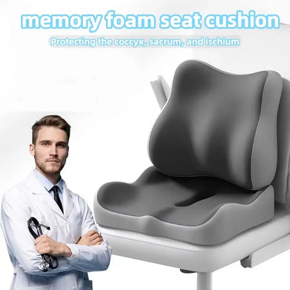 Memory Foam Seat Cushion for Office Chair & Car