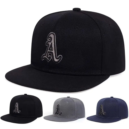 Gothic Letter Embroidered Baseball Cap – Unisex Adjustable Hat