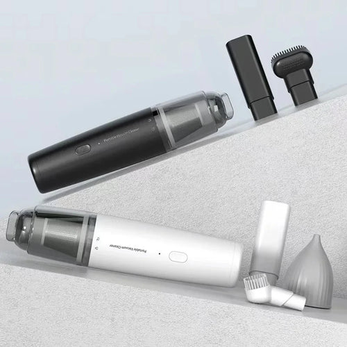 Mini Handheld Car Vacuum Cleaner Rechargeable Portable Cordless Auto Home