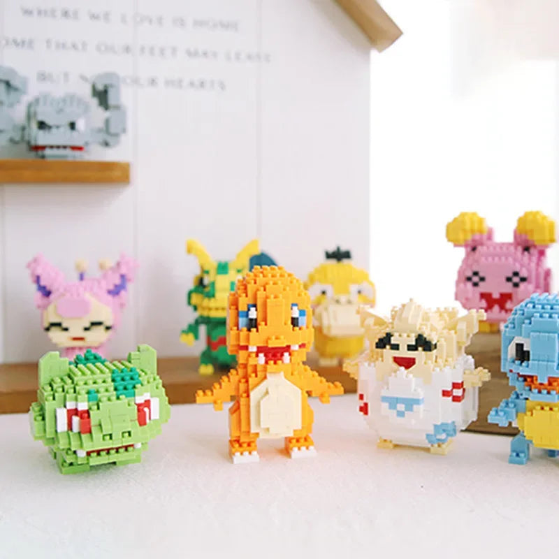 Pokemon Mini Building Blocks Set – Ash Ketchum & Characters