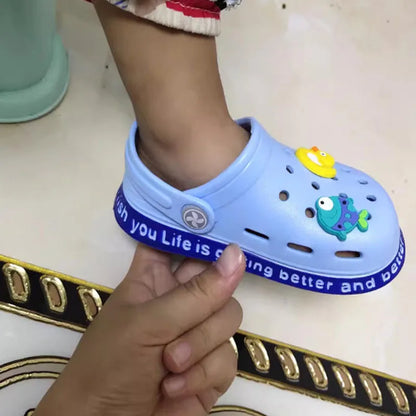 Kids Cartoon Clog Sandals – Lightweight Summer Garden Shoes