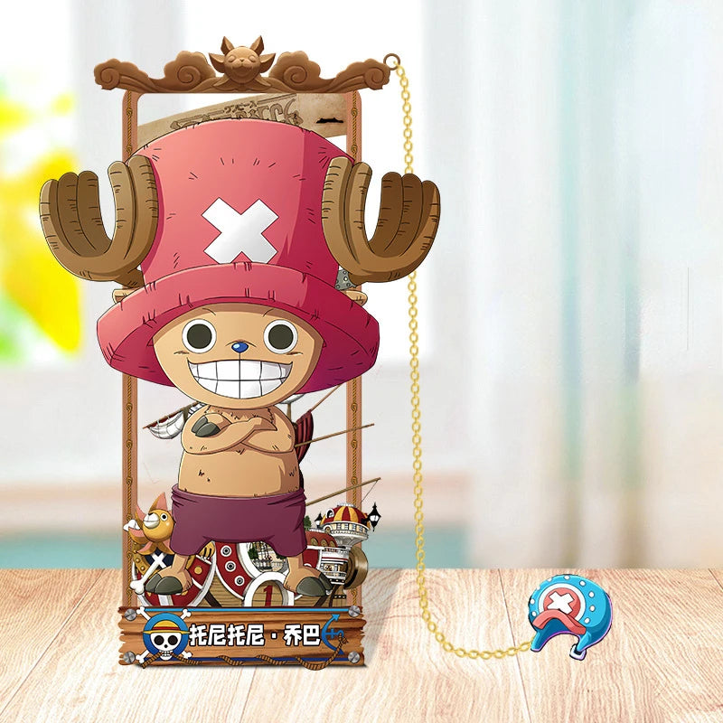 One Piece Cartoon Character Metal Bookmark