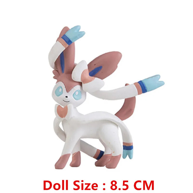 Pokémon Gengar Pikachu Eevee Greninja Mewtwo Action Figure Collection
