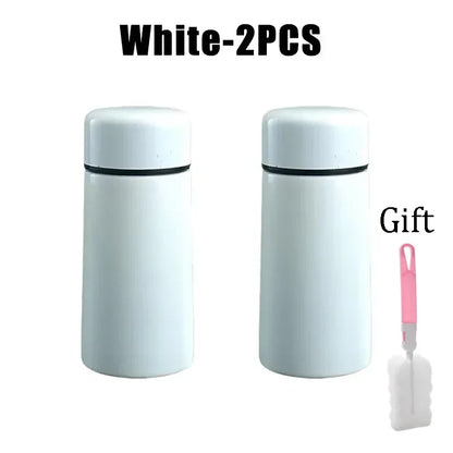 Mini Stainless Steel Thermos 160ml – Portable Pocket Flask for Coffee & Water