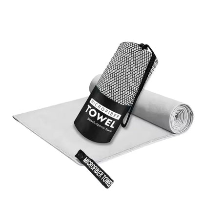 Microfiber Travel Towel – Quick-Dry, Super Absorbent & Compact
