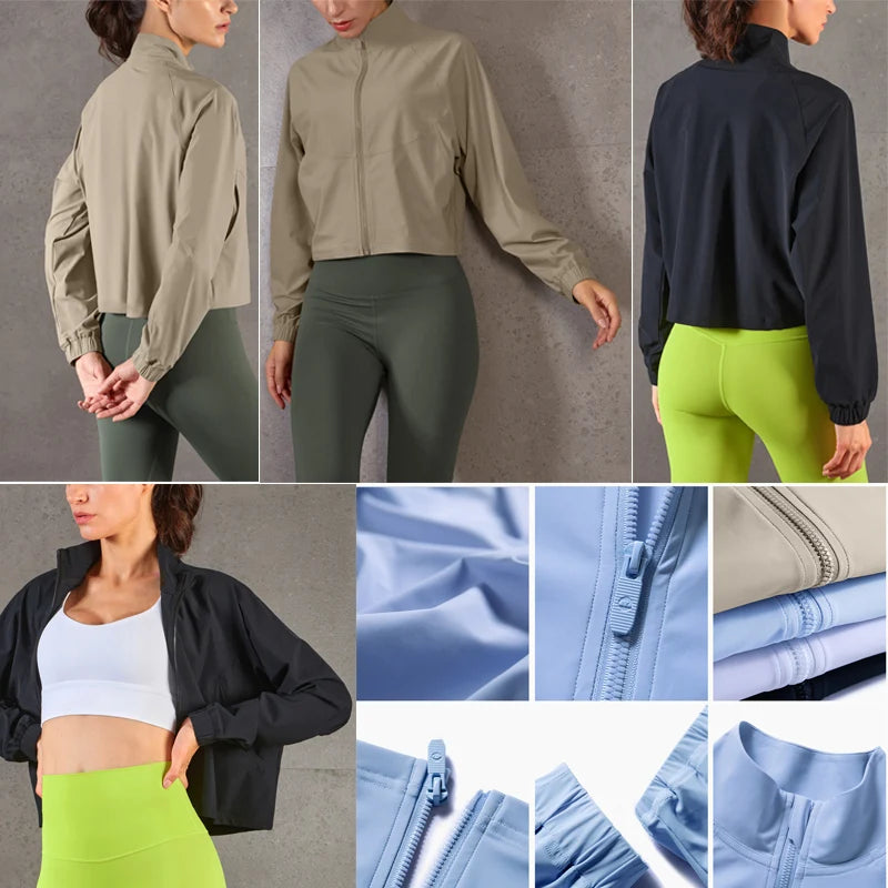 Women's UPF50 Sun Protection Jacket – Lightweight Zip-Up
