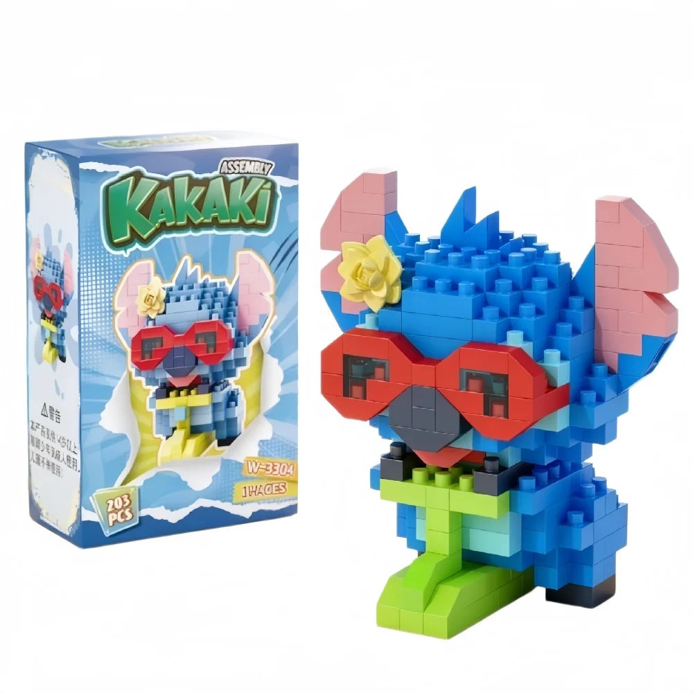 Cartoon Character Mini Building Blocks Set – DIY Brick Figures