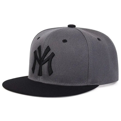 Embroidered Letter Baseball Cap – Unisex Adjustable Snapback Hat