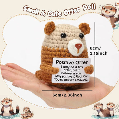 Crochet Pocket Hug Doll – Handmade Knitted Positive Energy Gift