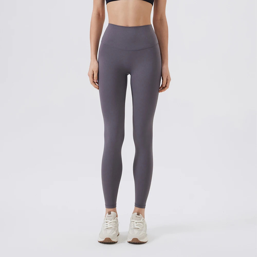 Women's High Waist Yoga Leggings – Cropped with Back Pocket