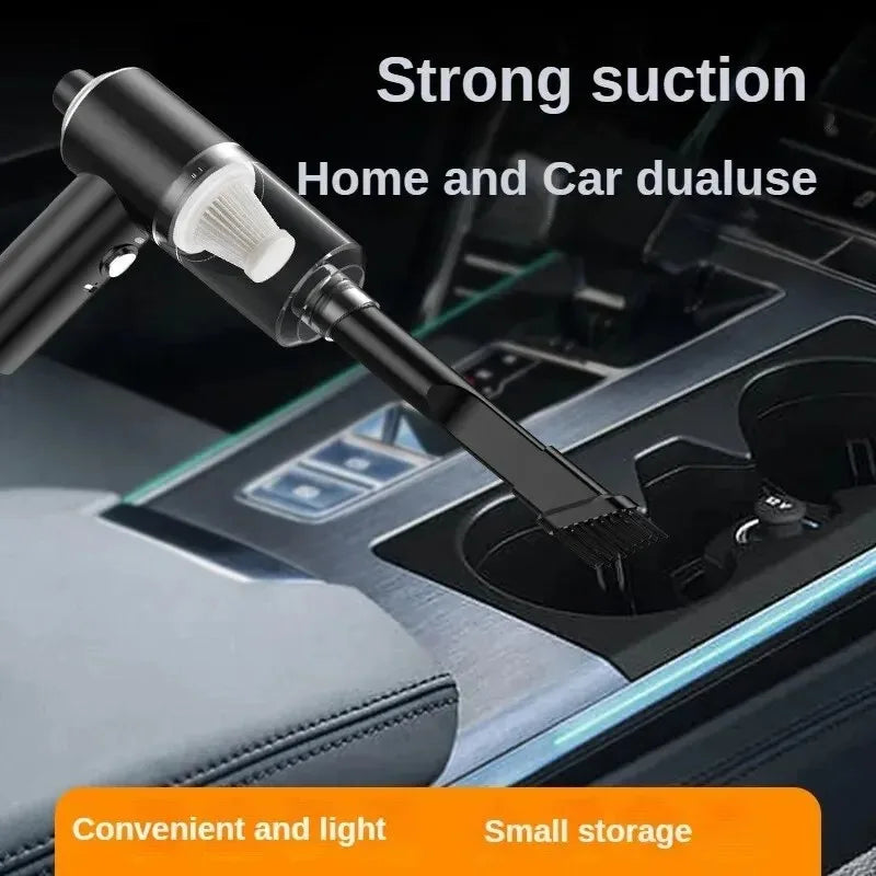 Portable Handheld Car Vacuum Cleaner with Multiple Attachments