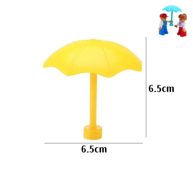 Large Building Blocks Playground Parts – Duplo Compatible Accessories