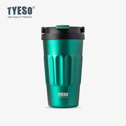 TYESO Insulated Coffee Travel Mug – Stainless Steel Vacuum Flask