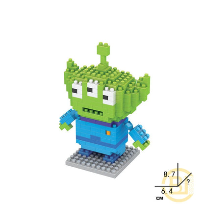 Mini Building Block Cartoon Figure – Desktop Ornament & Room Decor