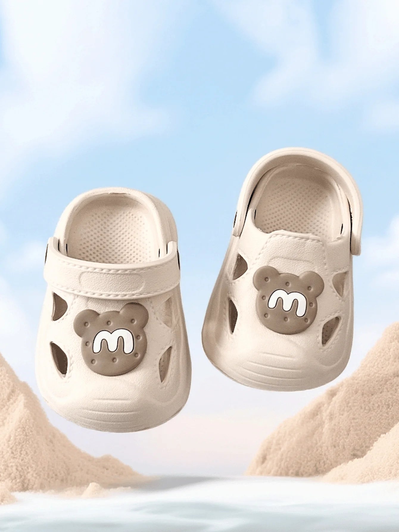 Toddler EVA Clogs – Breathable Hollow-Out Beach Shoes for Boys & Girls