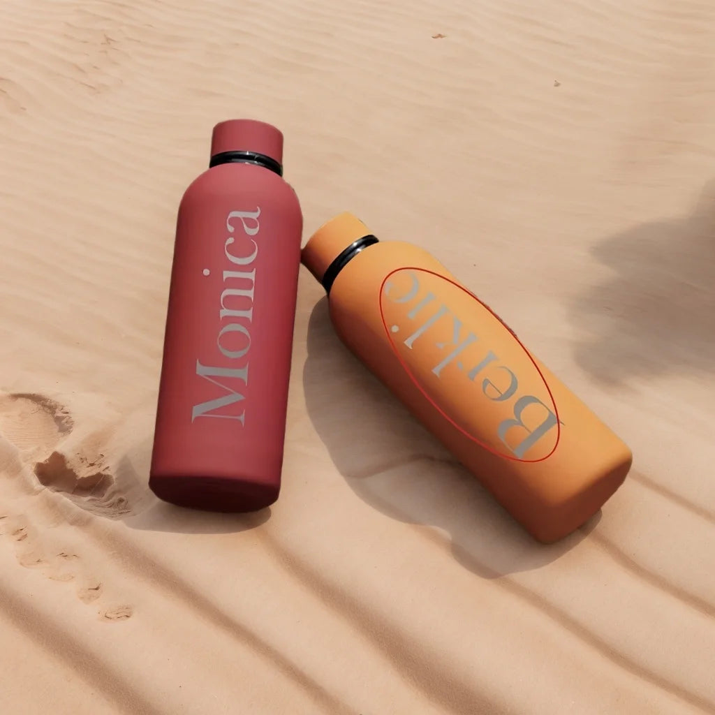 Personalized Engraved Insulated Water Bottle | Custom Name 16.9oz