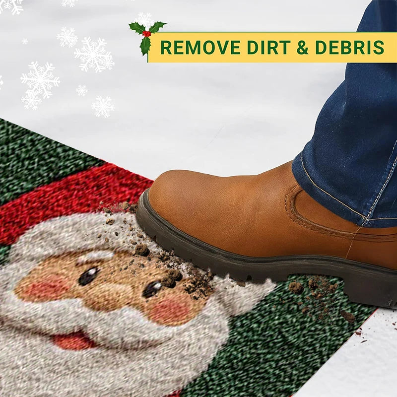 Christmas Doormat – Festive Indoor & Outdoor Floor Mat, 6 Patterns