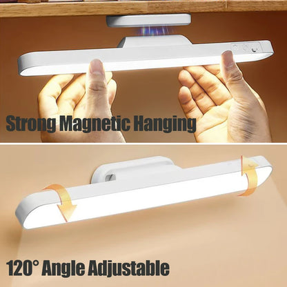 Magnetic LED Cabinet Light – USB Rechargeable, 3 Color Modes, Remote & Touch Control