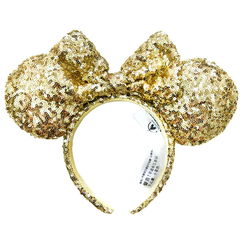Disney Mickey Ears Headband – Sequin Minnie Cosplay Hairband