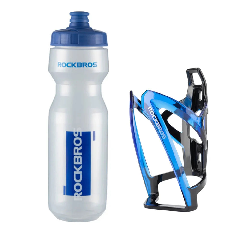 ROCKBROS 750ML Cycling Water Bottle and Holder Set
