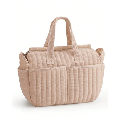 Large Diaper Bag Tote Waterproof Quilted Nursing Changing Bag