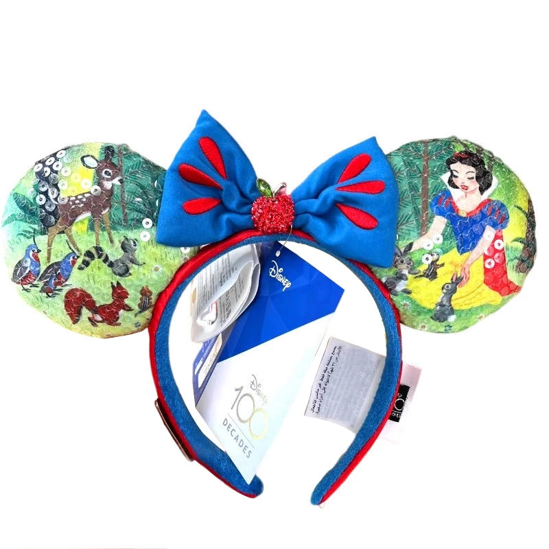 Disney Mickey Ears Headband – Sequin Minnie Cosplay Hairband