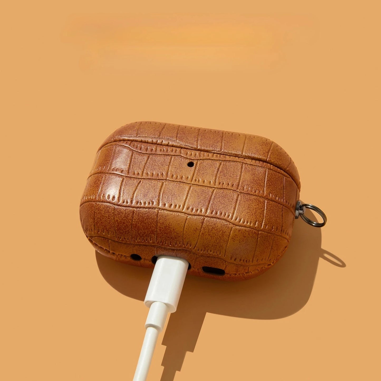 Crocodile Pattern AirPods Case – Hard PC Cover for AirPods 1/2/3/4, Pro & Pro 2/3