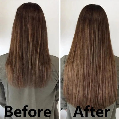 Clip-In Hair Extensions 6-Piece Set – Long Straight Synthetic Hair