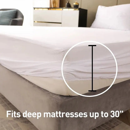 Waterproof Fitted Sheet – Mattress Protector Cover