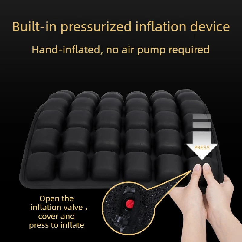 Inflatable 3D Air Seat Cushion for Office & Wheelchair
