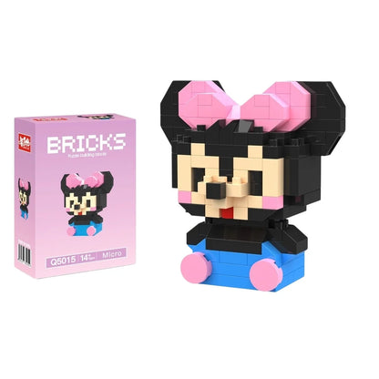 Cartoon Character Mini Building Blocks Set – DIY Brick Figures