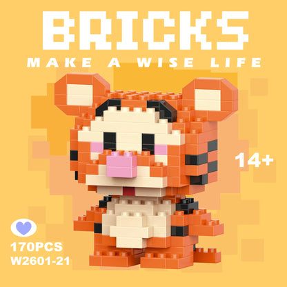 Disney Character Mini Building Blocks Set – Micro Bricks Figures 135–214 PCS