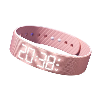 LED Digital Smart Bracelet Watch with Pedometer & Alarm