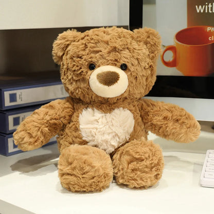 Cute Teddy Bear Plush Toy – 11" Soft Stuffed Animal Gift