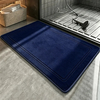 Soft Bathroom Rug – Quick Dry, Non-Slip Bath Mat