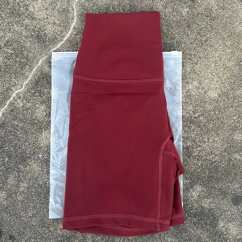 Women's High Waist Tummy Control Seamless Biker Shorts