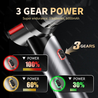 Cenrr CE-110 MAX Mini Cordless Car Vacuum Cleaner 998000Pa – Handheld Blower