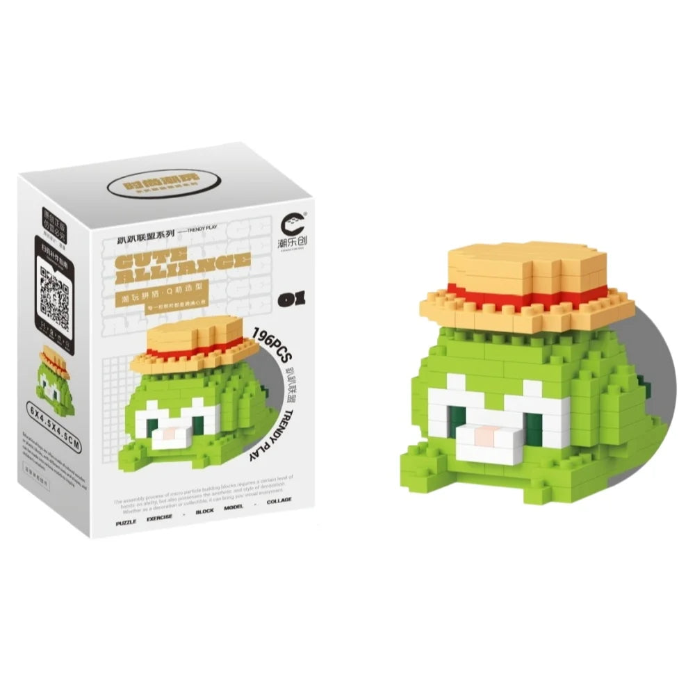 Mini Building Blocks Cartoon Character Figure – Tsum Tsum Style