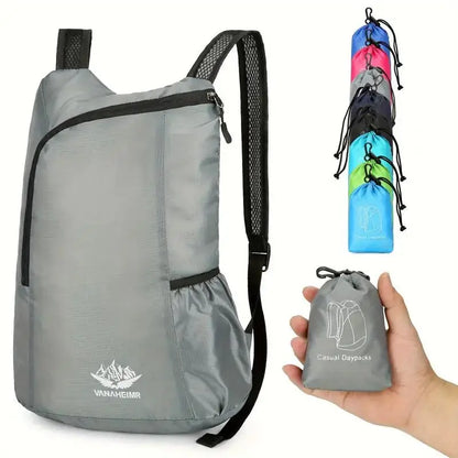 Foldable Ultralight Backpack – Packable Daypack for Cycling, Hiking & Travel
