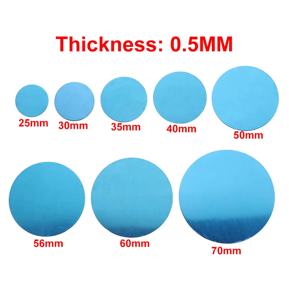 Magnetic Metal Plates for Car Phone Holder – 10pcs Iron Sheets