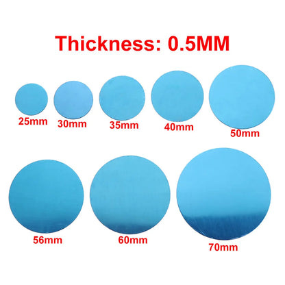 Magnetic Metal Plates for Car Phone Holder – 10pcs Iron Sheets