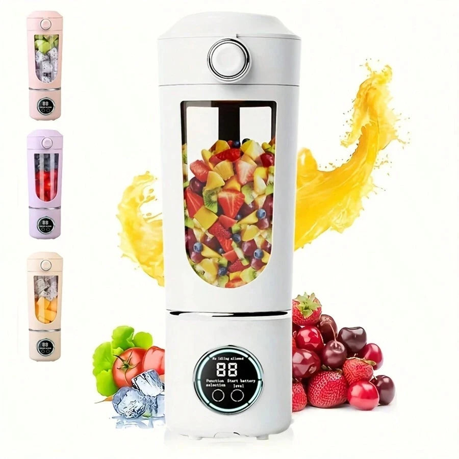 Portable Personal Blender – 700ml 12-Blade Smoothie Maker