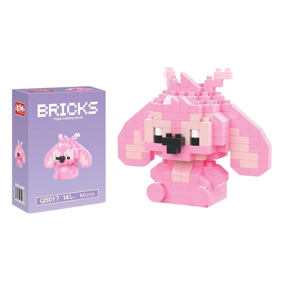 Cartoon Character Mini Building Blocks Set – DIY Brick Figures