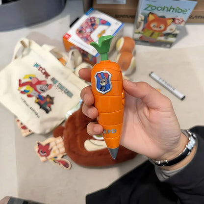Disney Zootopia Judy Hopps Carrot-Shaped 2-in-1 Voice Recorder Ballpoint Pen