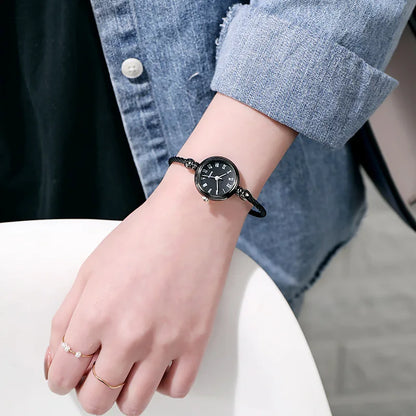 Women's Bangle Bracelet Watch – Retro Luxury Quartz