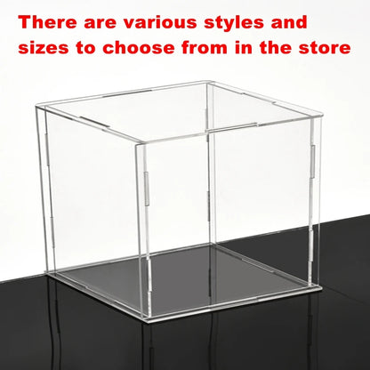 Clear Acrylic Display Box – Dustproof Protection Case