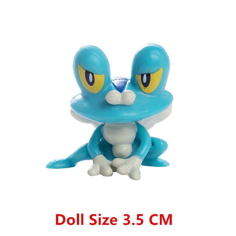 Pokémon Gengar Pikachu Eevee Greninja Mewtwo Action Figure Collection