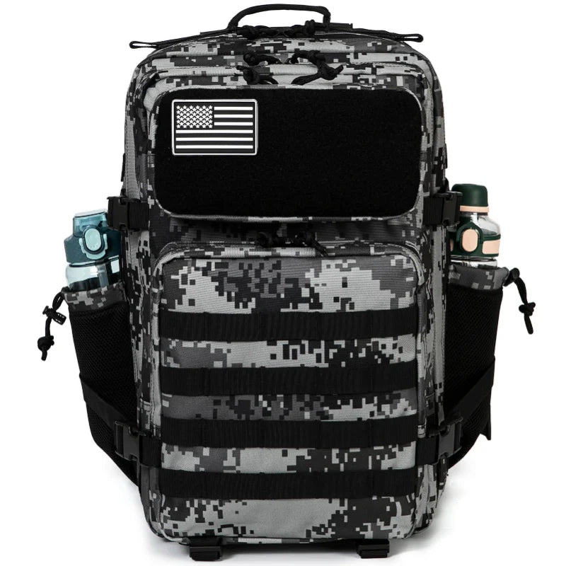 45L Tactical Backpack – Military MOLLE Rucksack for Hiking, Gym & Outdoor
