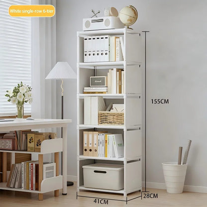 Multilayer Bookshelf – Easy Assembly Storage Shelf for Books & Toys