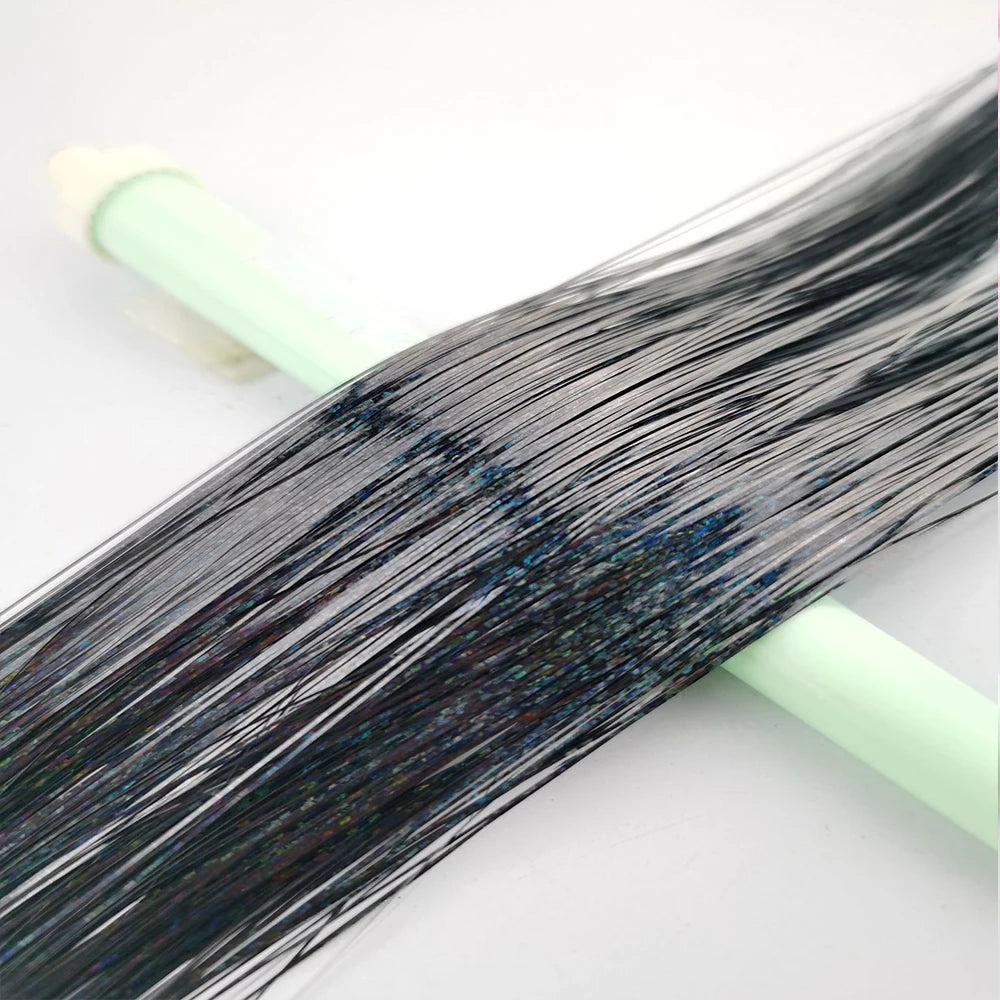 Sparkle Hair Tinsel Strands – Glitter Extensions 36" & 48"